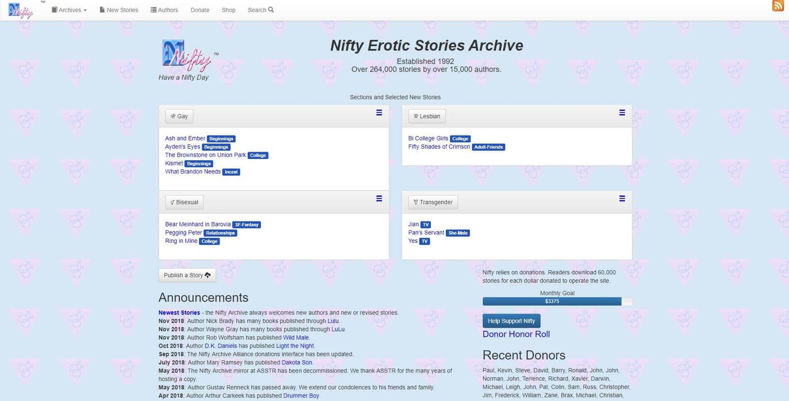 Nifty family stories