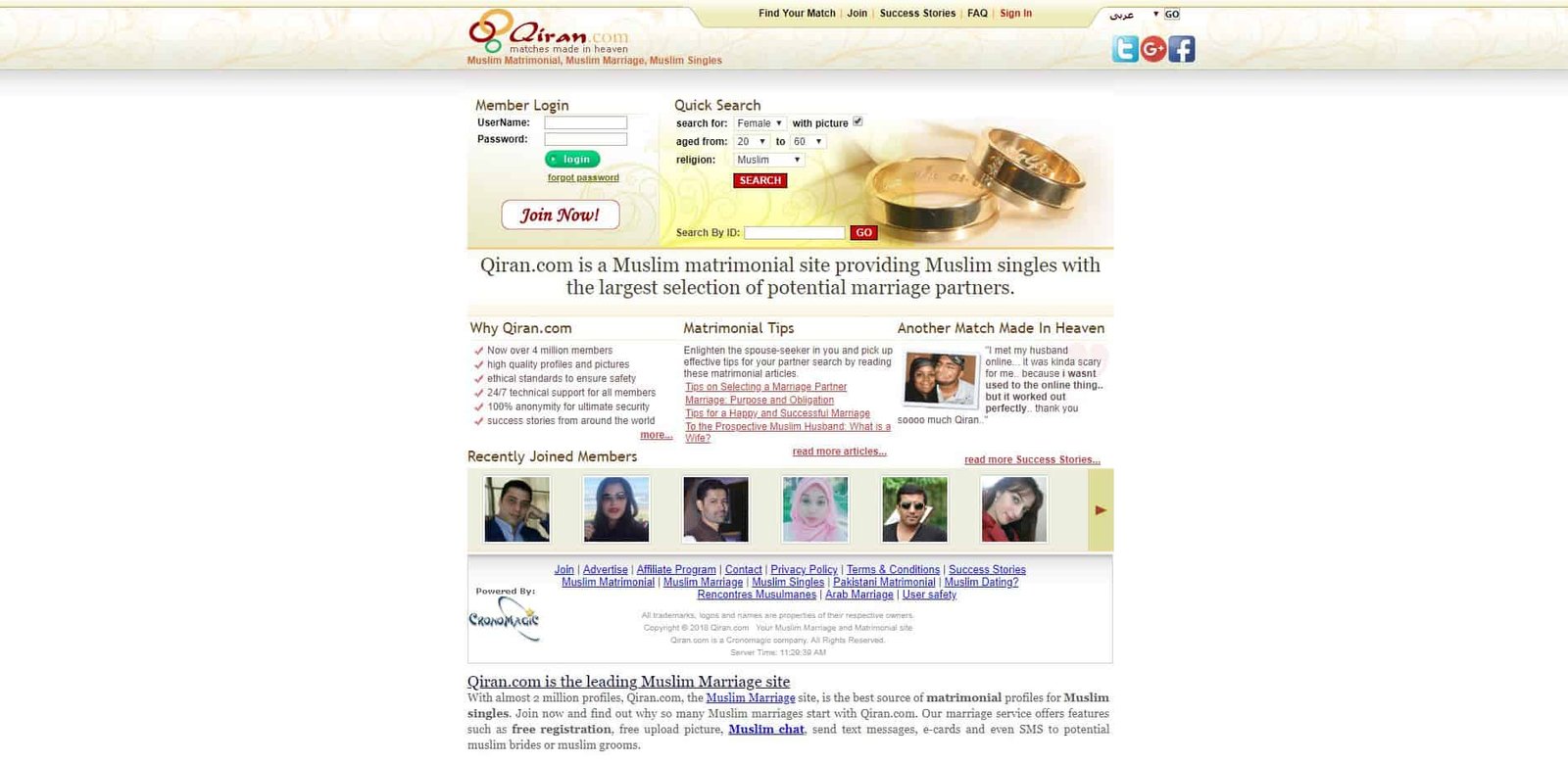 Mariage Musulman sur annempillsworth.com™
