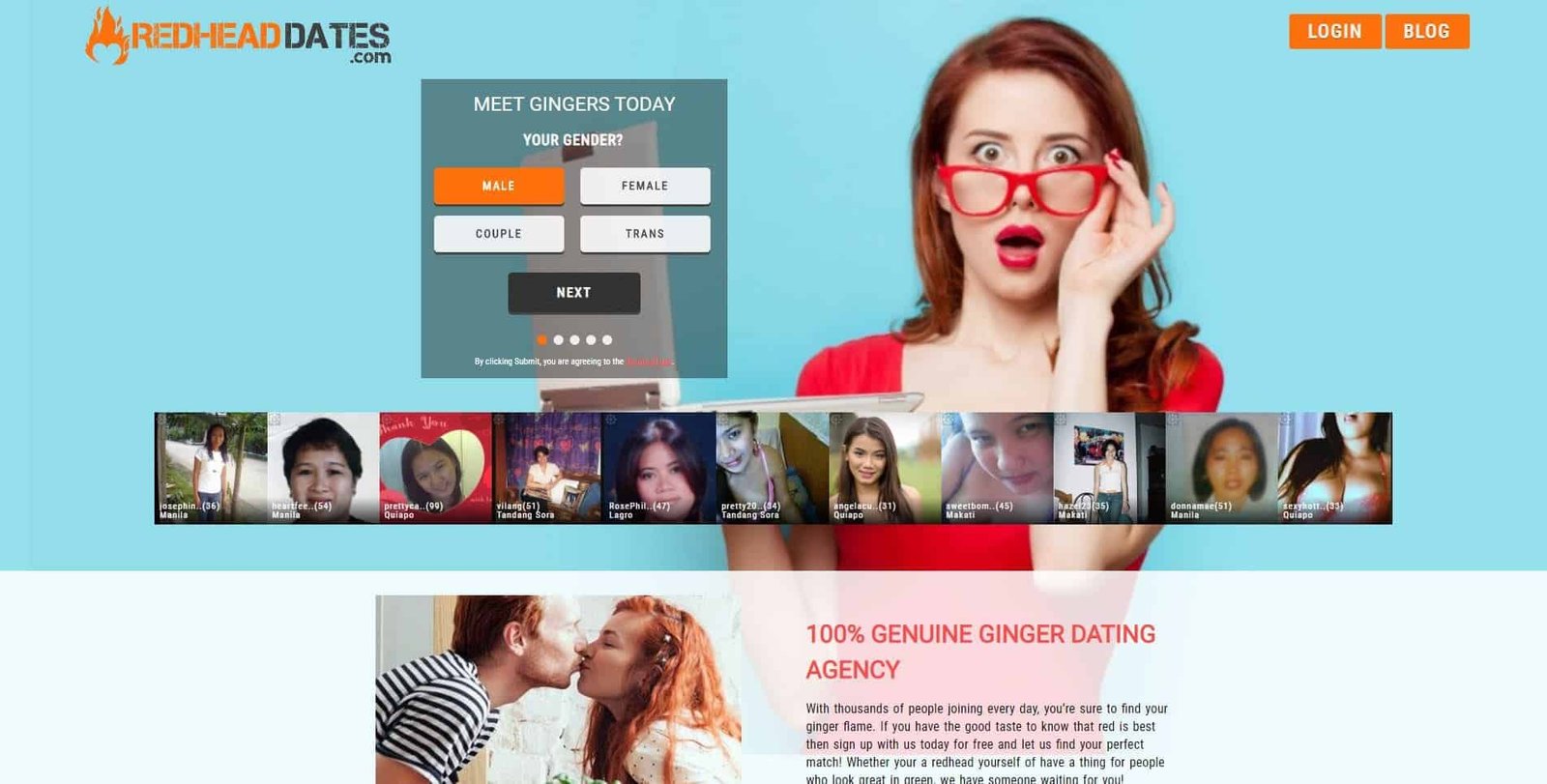 ginger dating site- ul marea britanie