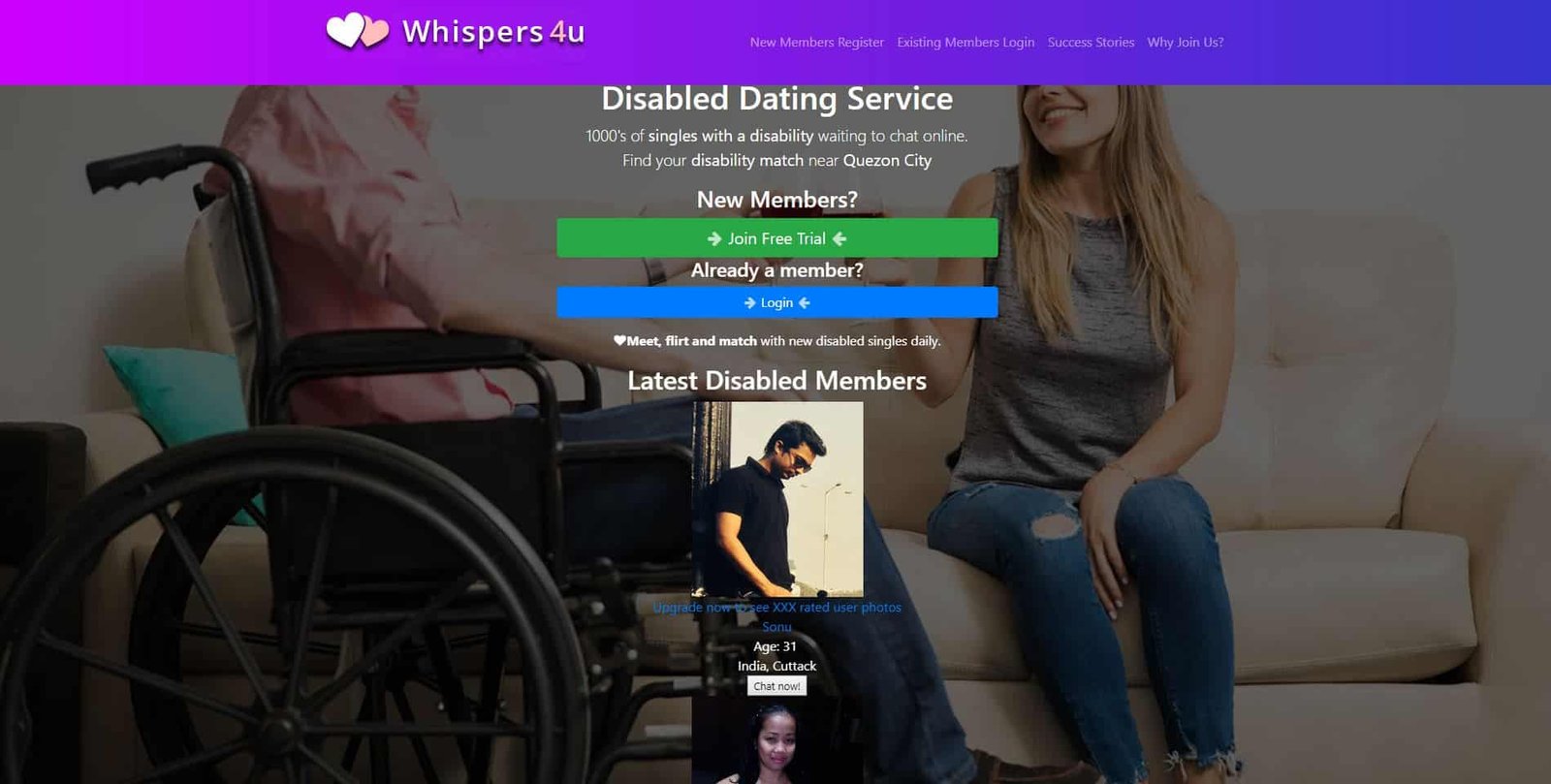Disabled dating in south africa