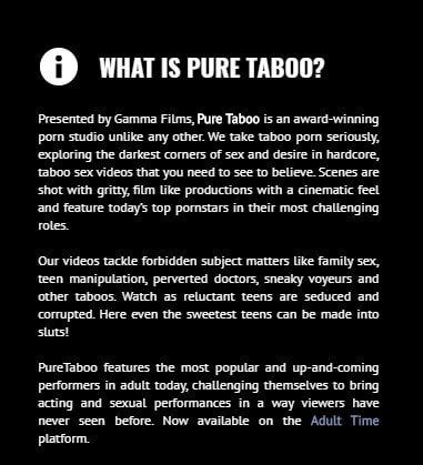 Pure taboo online