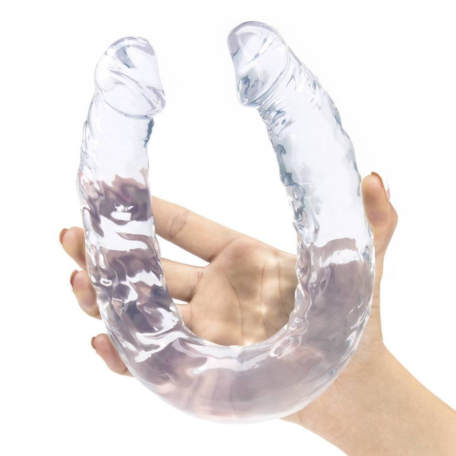 Ice Gem Realistic Double-Ended Dildo