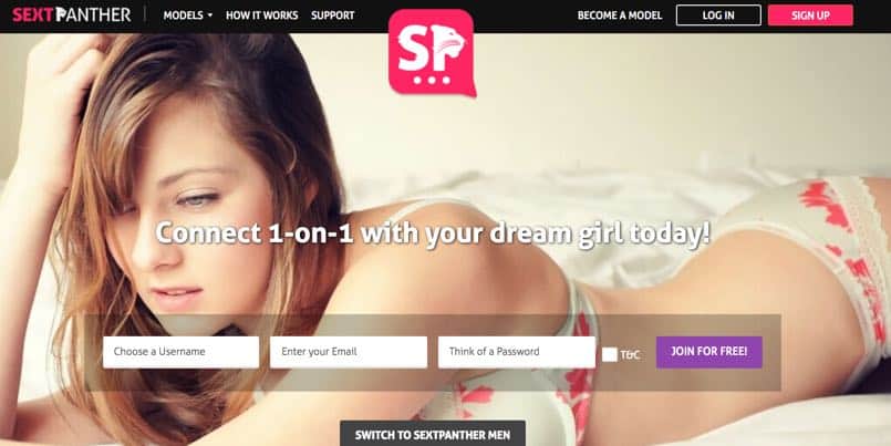 805px x 403px - SextPanther is the Perfect Choice for Sexting and Earning (2019)