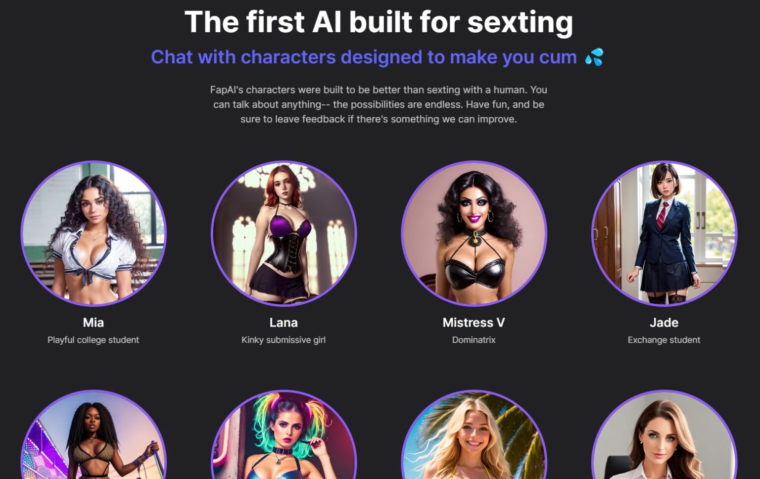 interactive sex chatbot